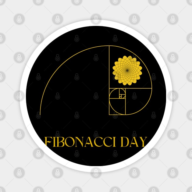 fibonacci day 2023 Magnet by vaporgraphic